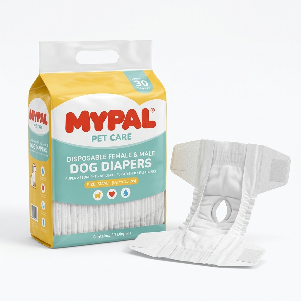 disposable pet diapers for female dogs with tail hole
