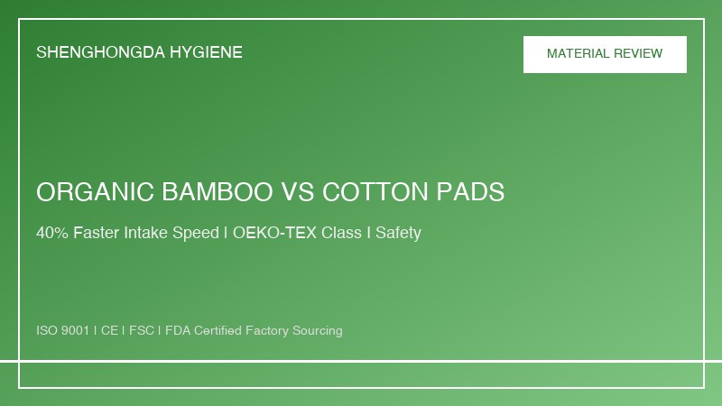 Biodegradable bamboo viscose fiber comparison with polylactic acid nonwoven topsheet