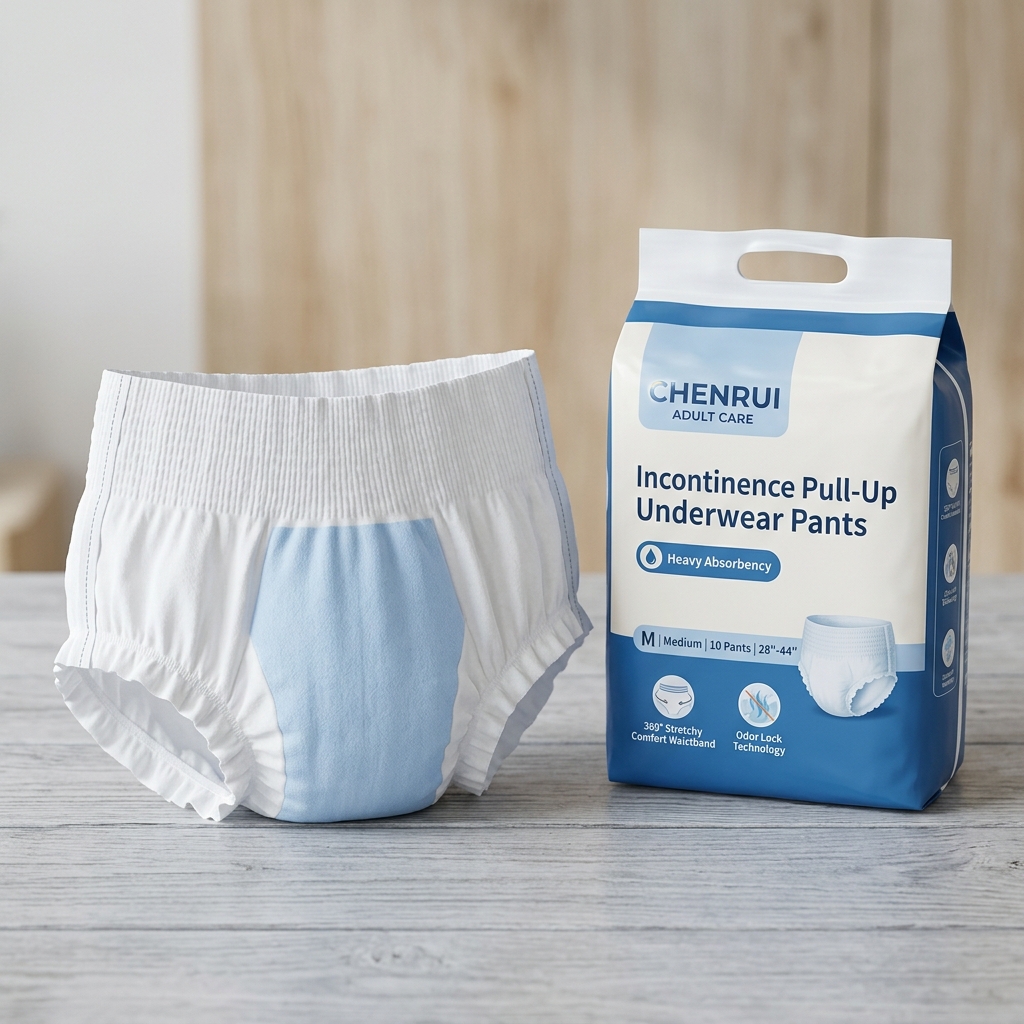 Breathable Adult Incontinence DIaper Pants OEM Factory Direct Supply