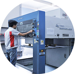 KBA high-speed color printing press