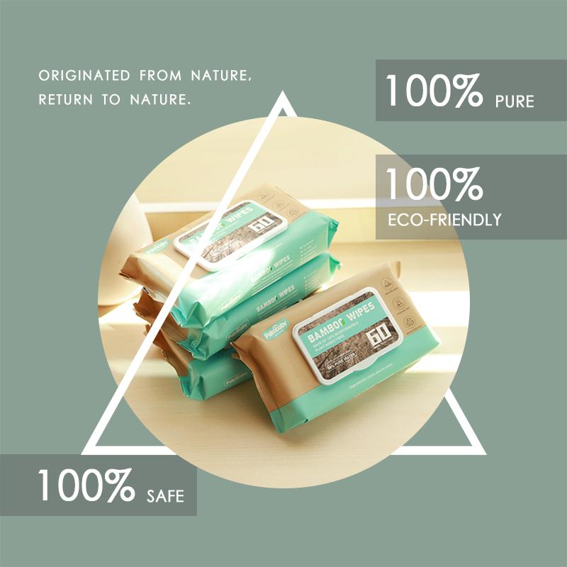 Wet Wipes Manufacturer Biodegradable Bamboo Wipes Eco Fragrance