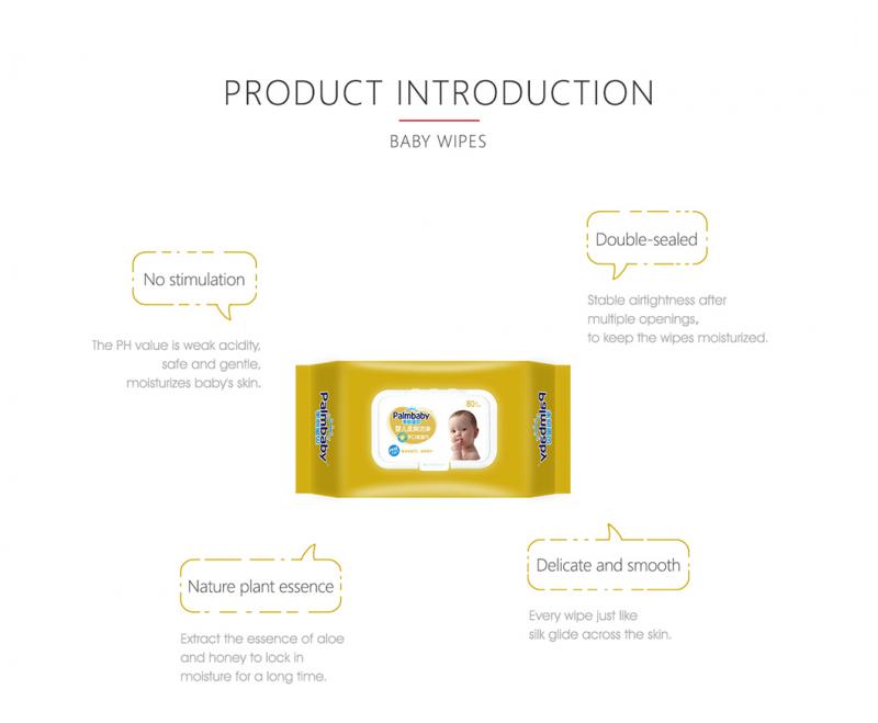 Wet Wipes Supplier Natural Care Sensitive Wipes Unscented
