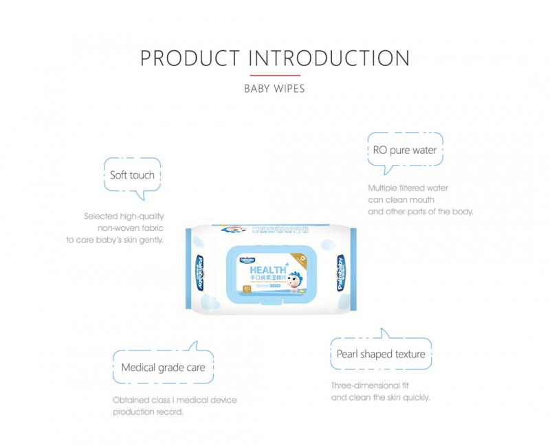 Wipes Manufacturer Medical Grade Baby Wipes for Sensitive Skin