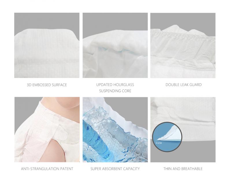 OEM Moni Happy Disposable Baby Diaper Manufacturer