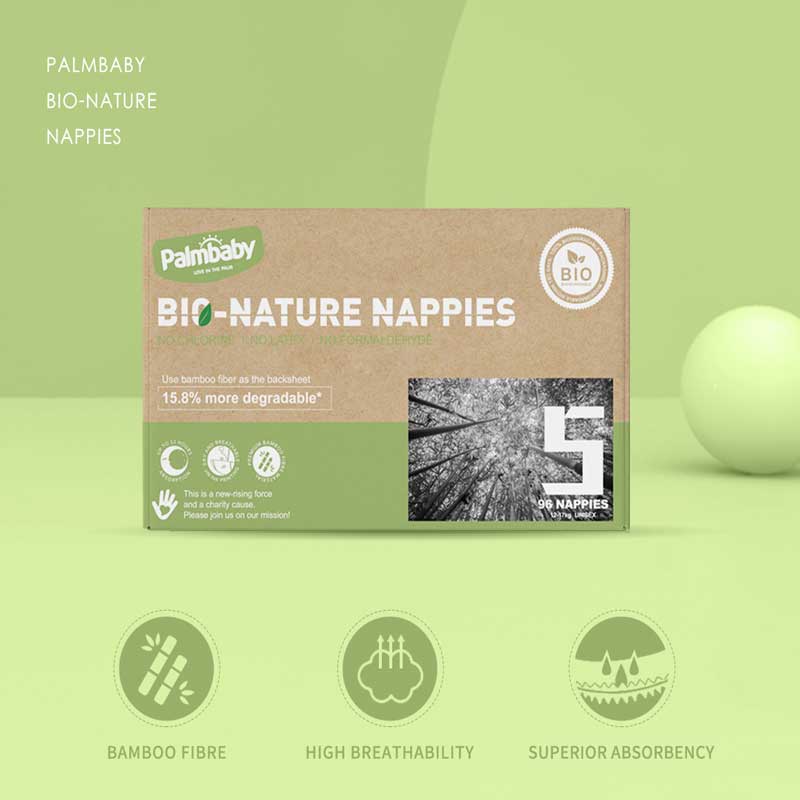 Private Label Diaper Manufacturer Biodegradable ECO Diapers with - OEM Baby diapers manufacturer
