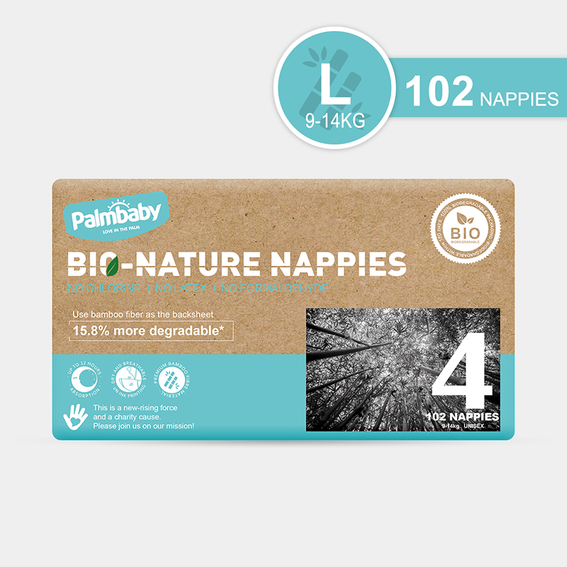 Private Label Diaper Manufacturer Biodegradable ECO Diapers with