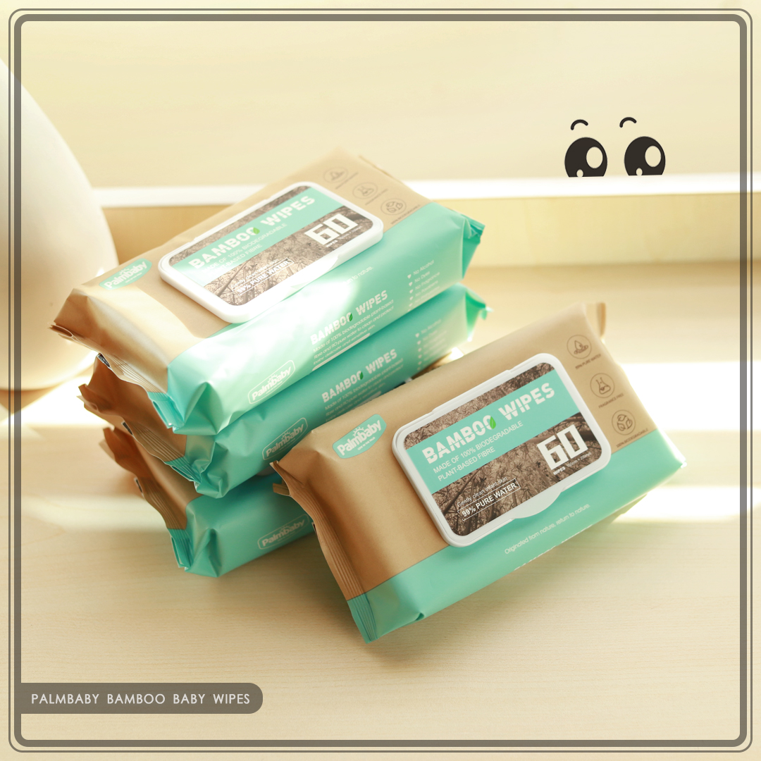 Wet Wipes Factory Biodegradable Bamboo Wipes Natural Organic Baby