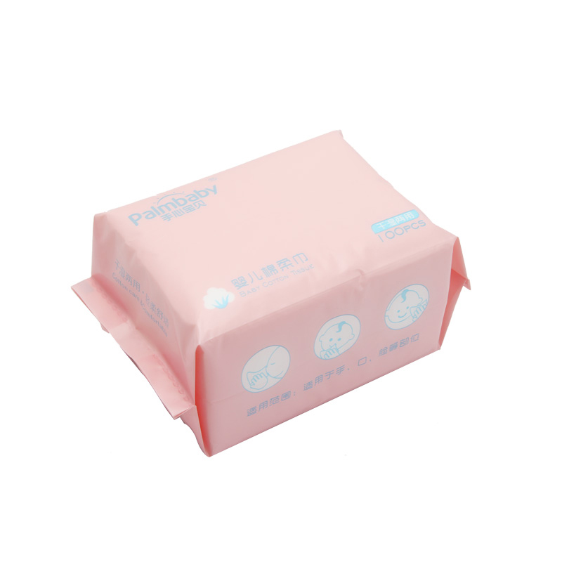 Cotton Tissues for Baby Sensitive Skin Care and Removing Face Eye - OEM Dry Tissue