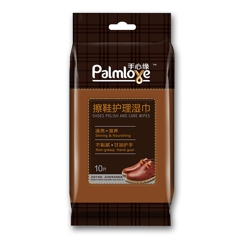 Palmlove wet wipe suppliers leather polishing wet wipes