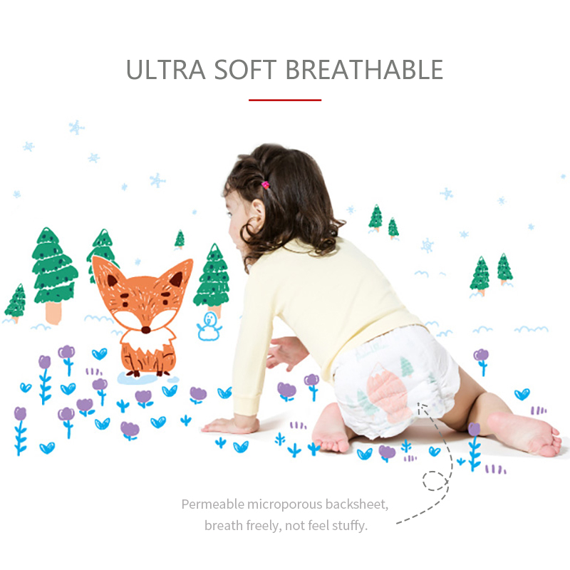 Private label diaper Manufacturer ultra thin breathable disposable