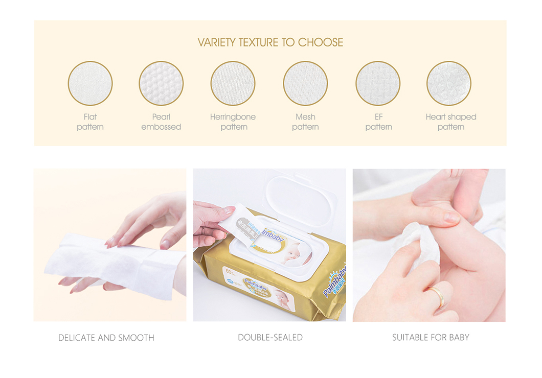 Baby's Wet Wipes Manufacturer OEM Moist Wipes Bulk Baby Wet Wipes