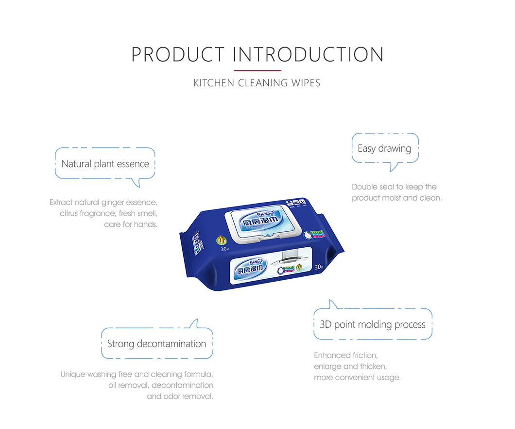 Private label wet wipes Manufacturer wet cleaning wipes unscented