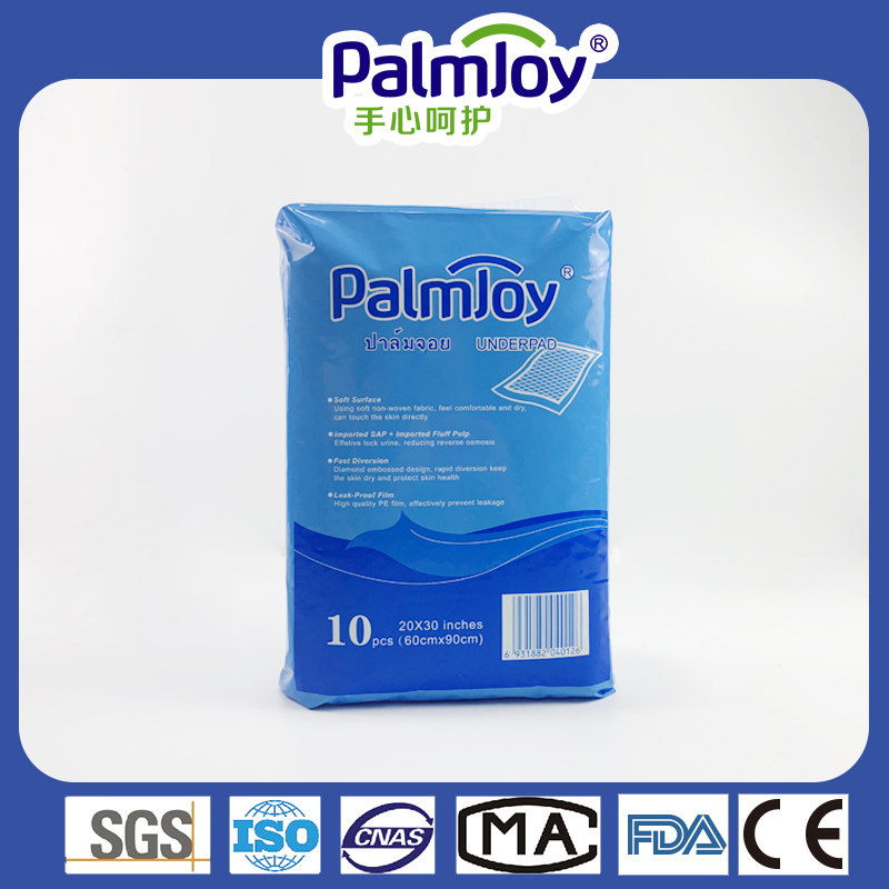 Disposable underpad manufacturers incontinence bed pads