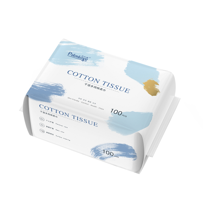 Cotton tissue larger thicker cleaning tissue soft touch - OEM Facial Tissue