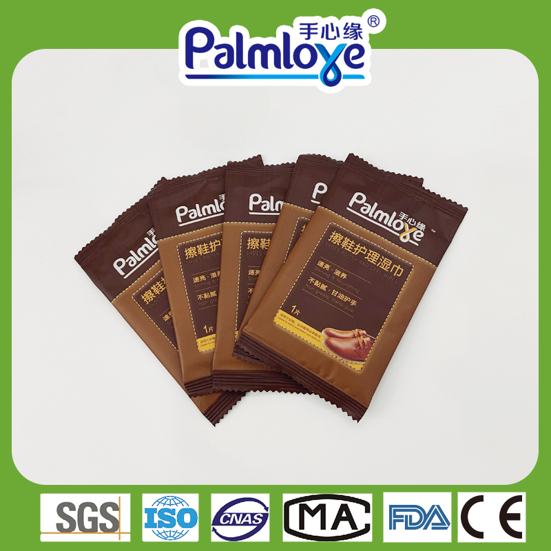 Wet Wipes Manufacturers Leather shoes Polish&Care&Cleaning Wipes