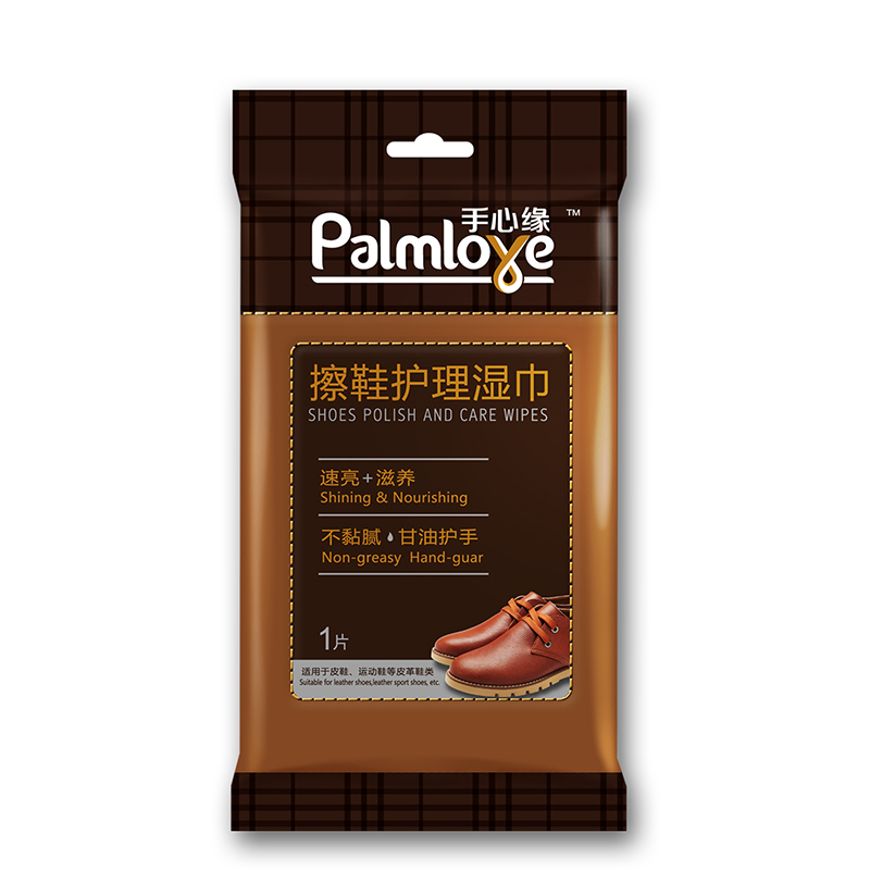 Palmlove private label wet wipes Manufacturer leather wipes