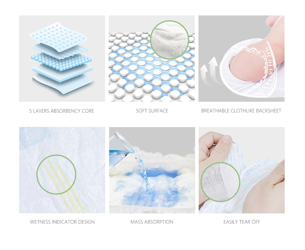 diaper companies good quality baby diapers best gift for baby - OEM Baby Pull-Ups