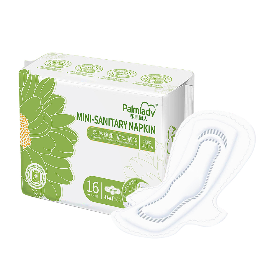 Sanitary napkin factory contain herbal essence soft and dry sanitary napkinsf