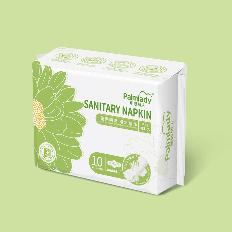 Ultra thin sanitary napkin Manufacturer and breathable Palmlady