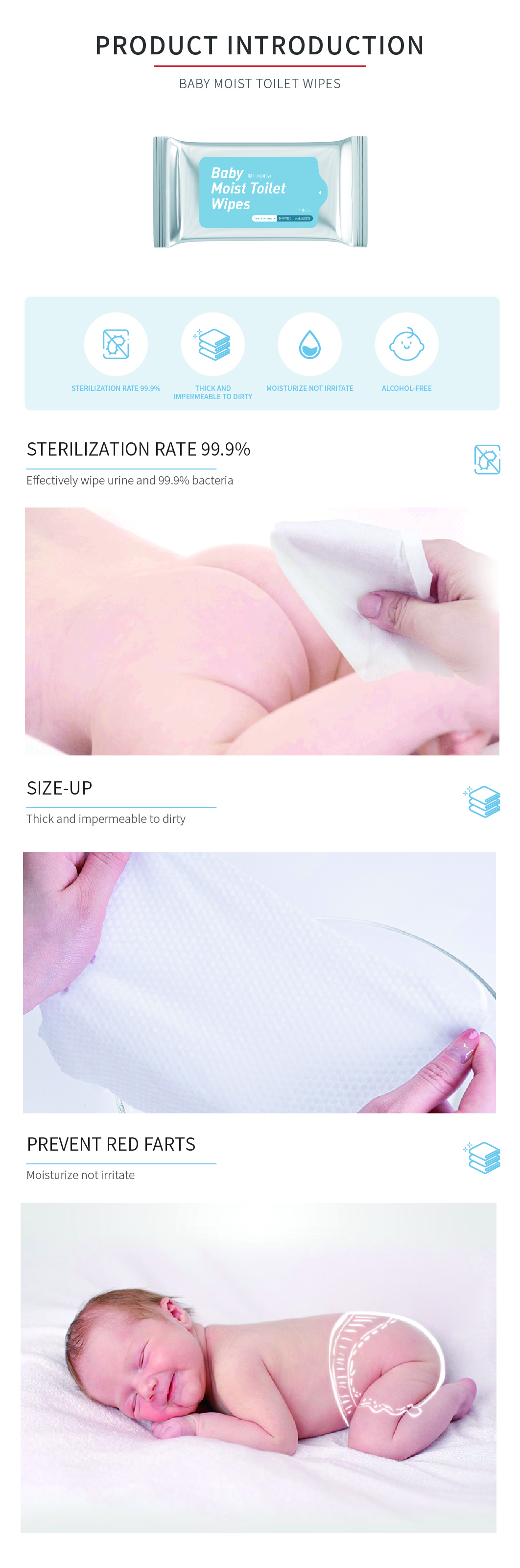 Bamboo wet wipes Manufacturer flushable toilet wipes flushable baby