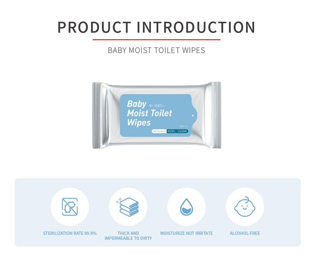 Bamboo wet wipes Manufacturer flushable toilet wipes flushable baby