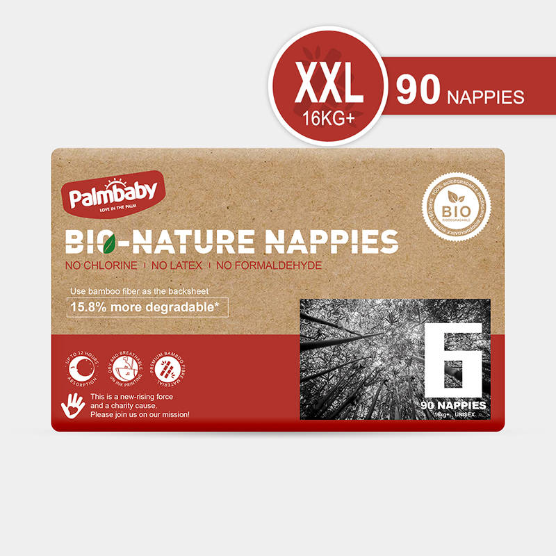 Diaper supplier bio-degradable 100% bamboo fiber FSC certified baby