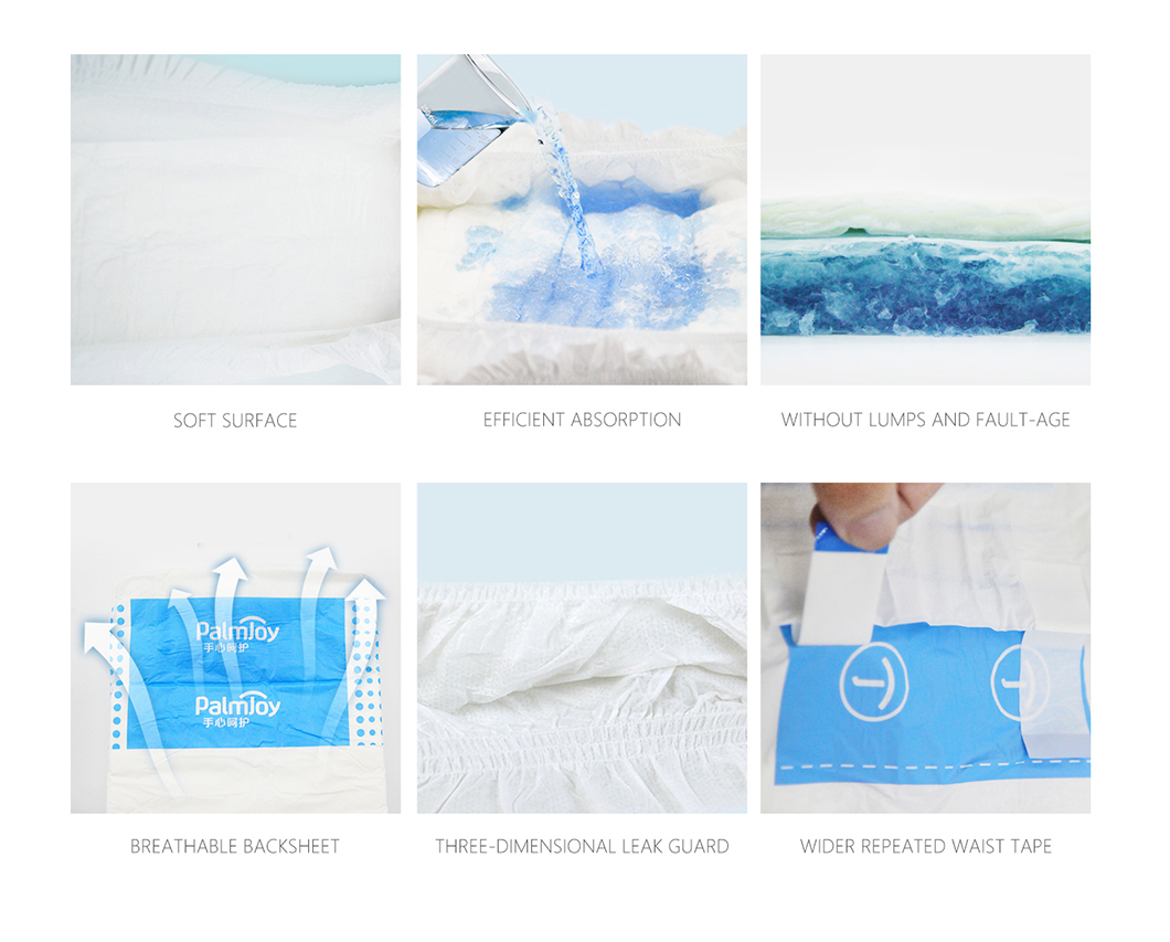 Adult diaper manufacturers strong absorbency adult diapers