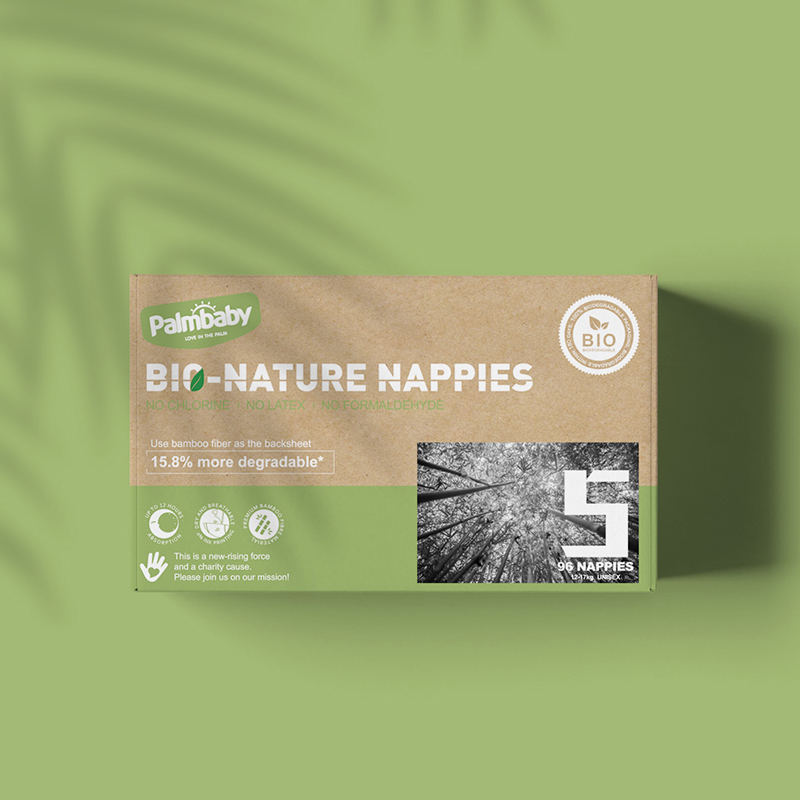 Private label diaper Manufacturer bio degradable bamboo baby