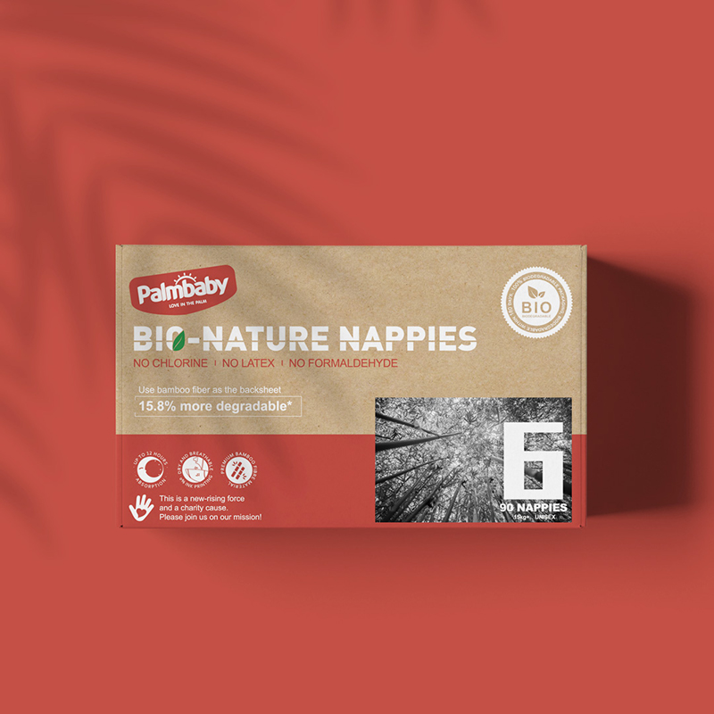 Private label diaper Manufacturer bio degradable bamboo baby