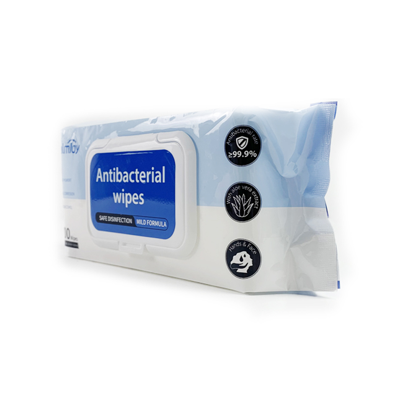 Antibacterial Surface Bamboo Wet Wipes Manufacturer Wipes for Adult