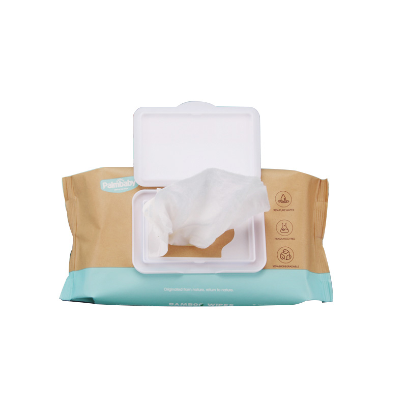 Compostable Wet Wipes Manufacturer Alcohol Free Cleansing Wipes OEM