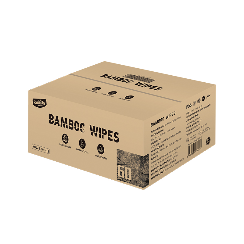 Compostable Wet Wipes Manufacturer Alcohol Free Cleansing Wipes OEM