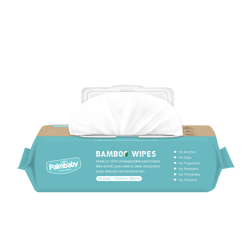 Compostable Wet Wipes Manufacturer Alcohol Free Cleansing Wipes OEM