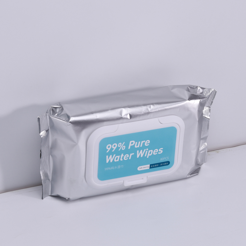 Wet wipe Manufacturer pure water wet wipes 99.9% pure water wet