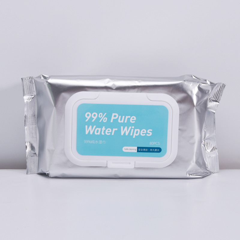 Wet wipe Manufacturer pure water wet wipes 99.9% pure water wet