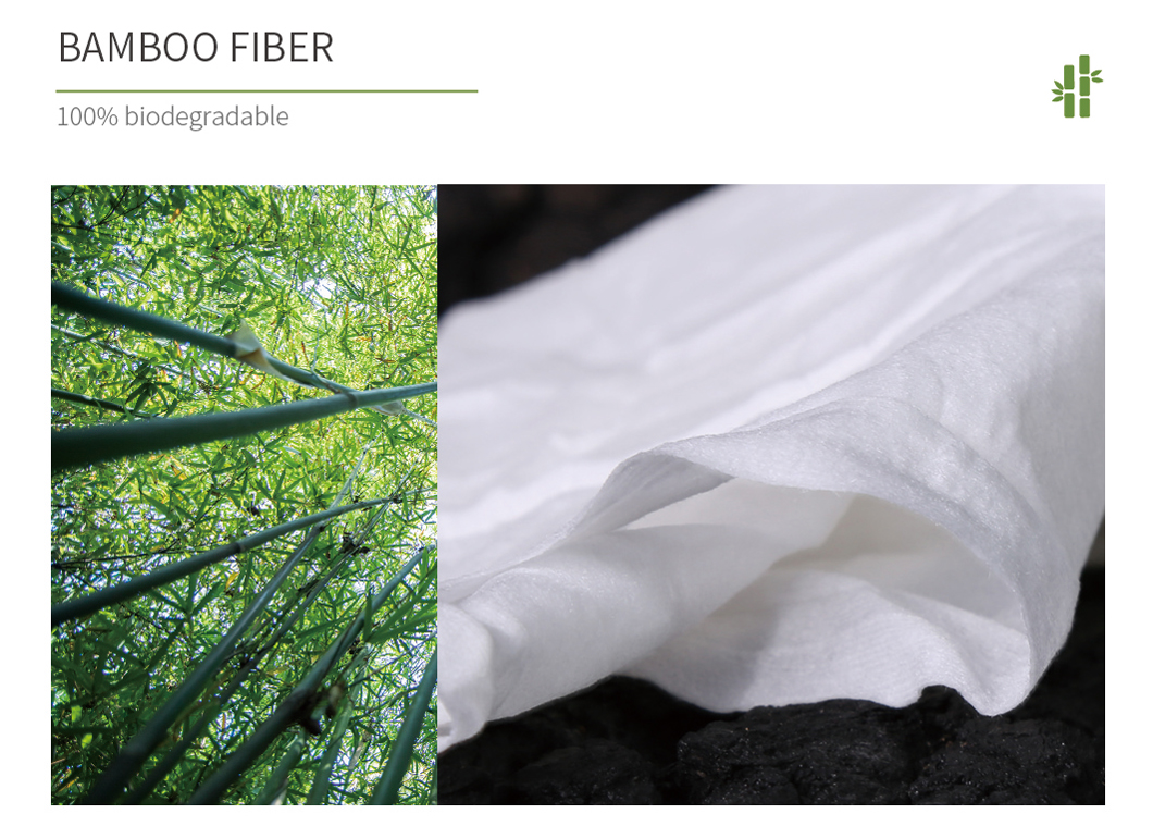 Wet wipes suppliers organic bamboo fibre outdoor shower wipes