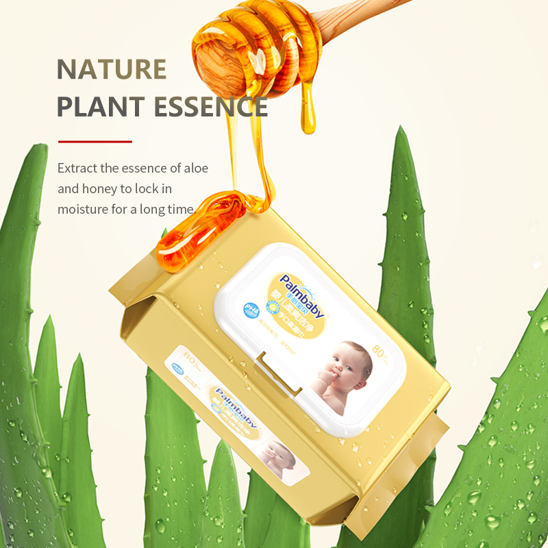 Plastic Free Wet Wipes Manufacturer Disposable Baby Wipes Soft