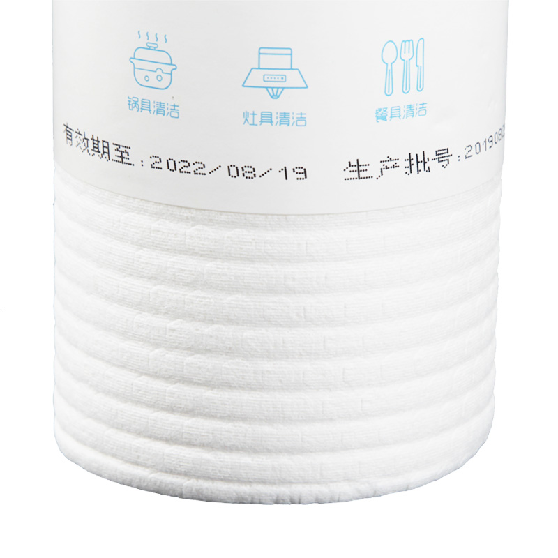 Wet Wipes Factory Large Size Disposable Dry Wipes for Kitchen