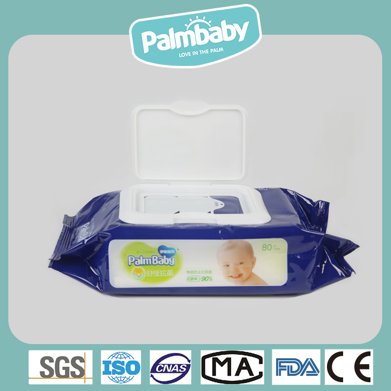 China Wet Wipes Manufacturers 99.9% Water Water Unscented Wet Wipes