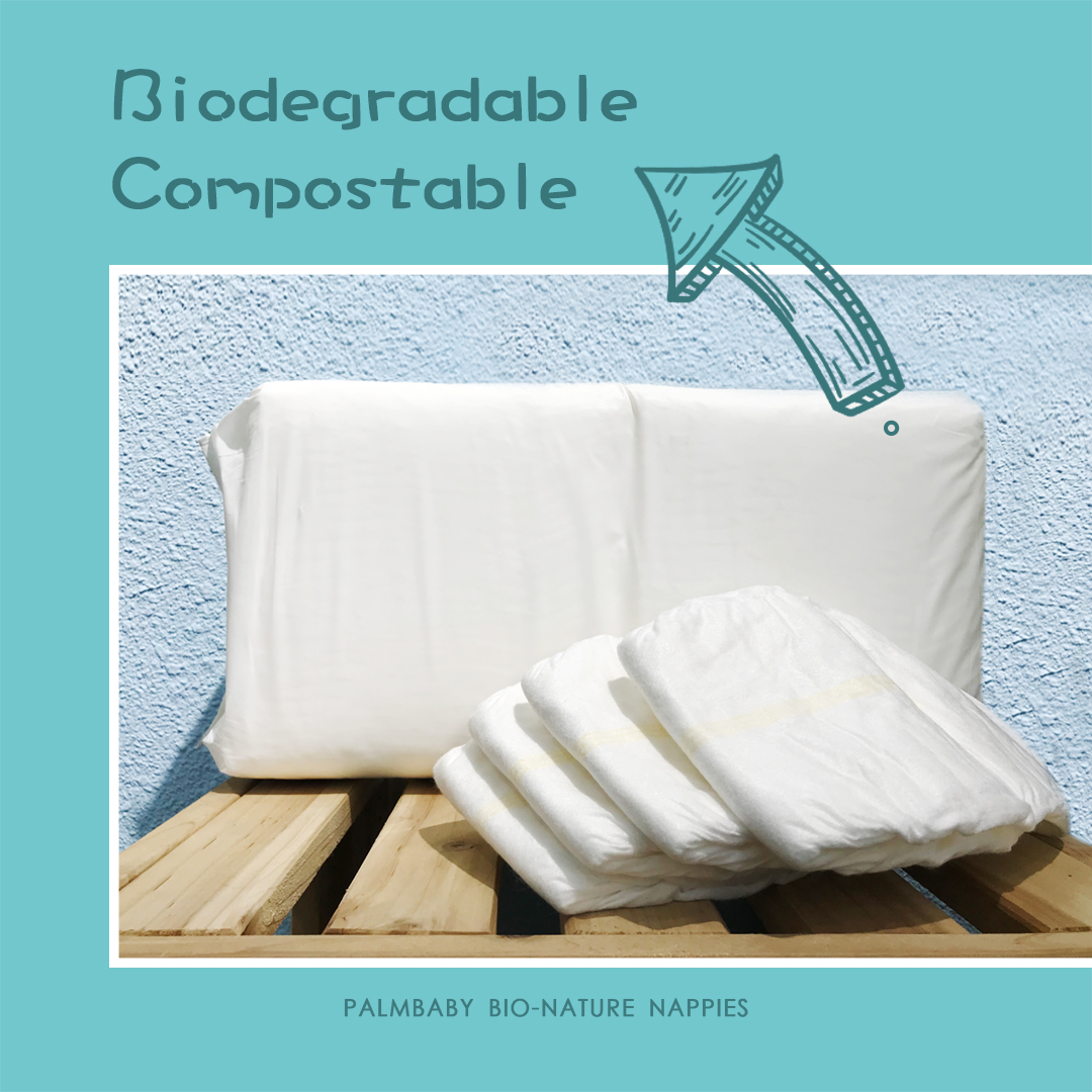 Biodegradable eco-friendly bamboo diaper manufacturer baby nappy
