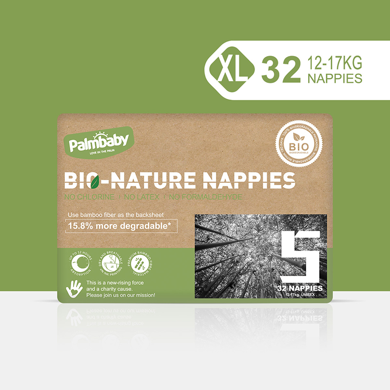 Enviromental friendly baby nappy bamboo diaper manufacturer Palmbaby
