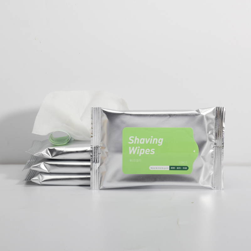 Compostable Wet Wipe Manufacturer Shaving Wipes, Portable Wipes, Care Wipes