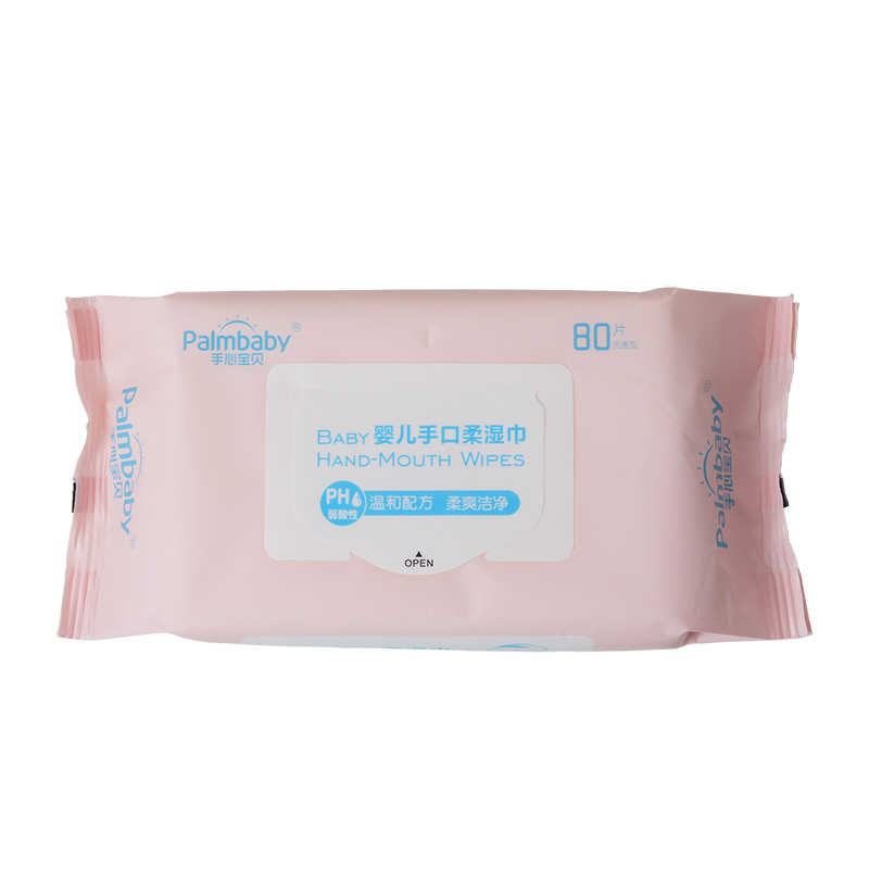 Wet Wipe Contract Manufacturing Baby Cleaning Wet Tissue, 80PCS - OEM Baby Wipes