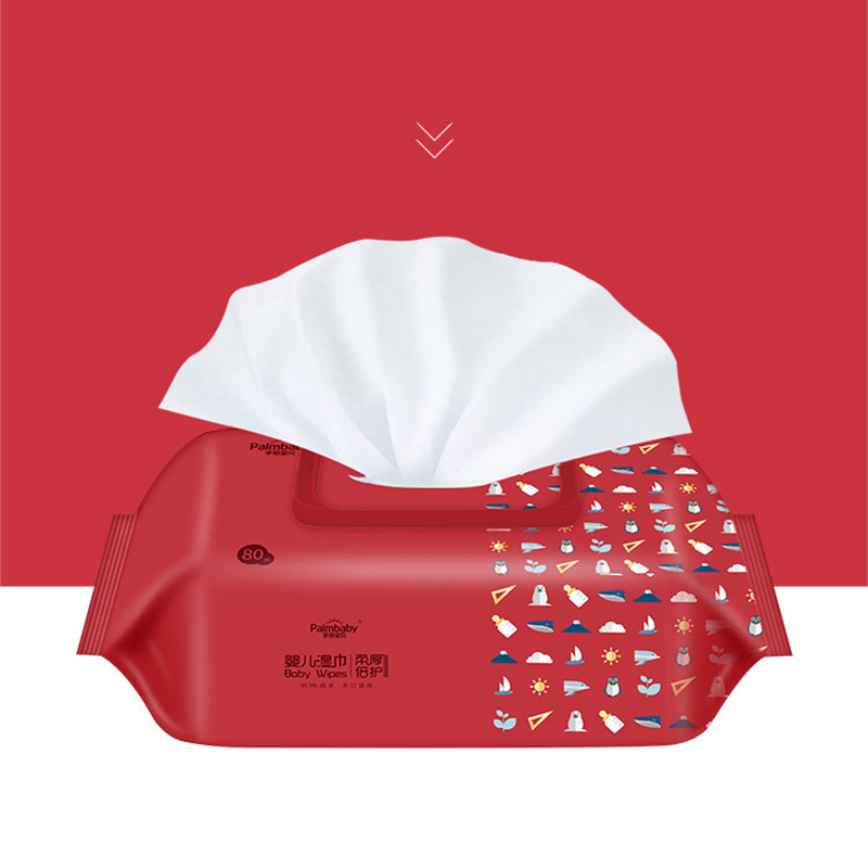 Family Pack Baby Wipes RO Pure Water Baby Wet Wipes - OEM Baby Wipes