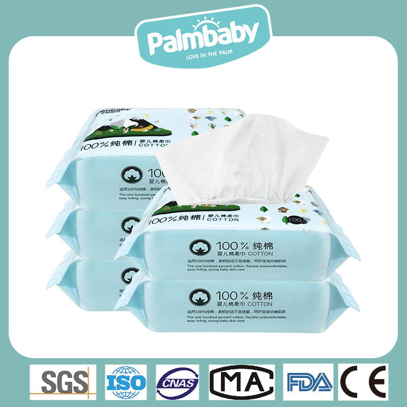 Top Quantity Dry Cotton Tissue for Infant and Mom - OEM Facial Tissue