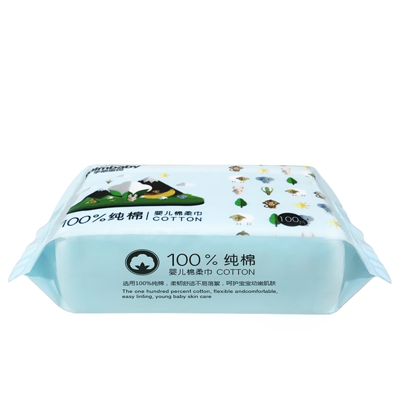 Top Quantity Dry Cotton Tissue for Infant and Mom - OEM Facial Tissue