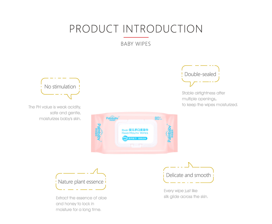 Antibacterial Wet Wipes Manufacturer Baby Cleaning Wet Tissue Wipes