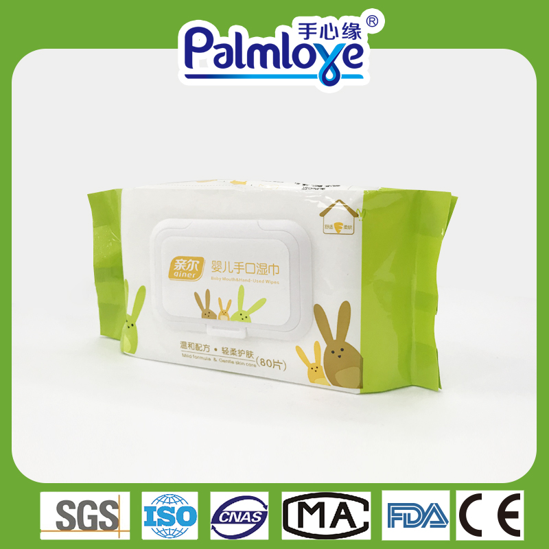 Biodegradable Wet Wipe Manufacturer Baby Wet or Dry Cotton Tissue