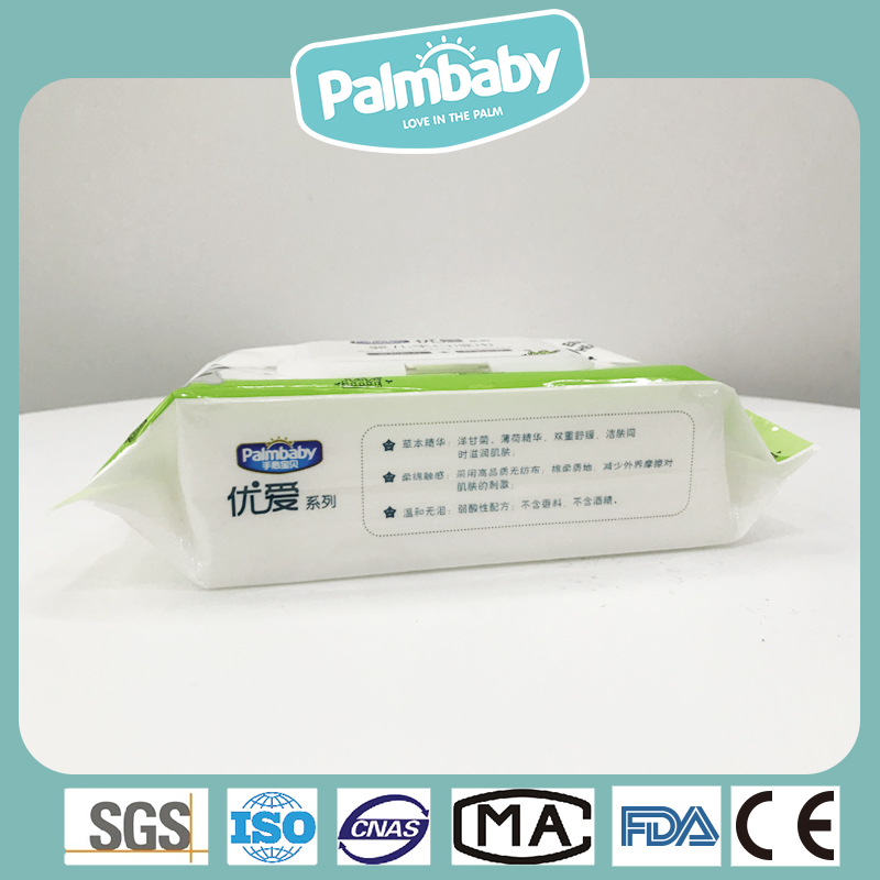 Bamboo Wet Wipes Manufacturer OEM Environmentally Friendly Baby Body Wet Wipes