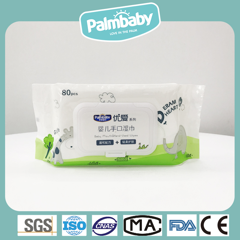 Bamboo Wet Wipes Manufacturer OEM Environmentally Friendly Baby Body Wet Wipes